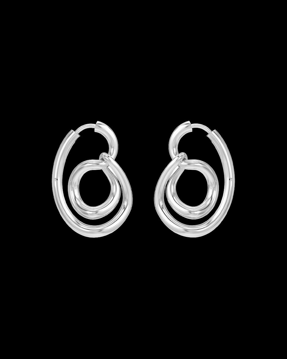 charlotte chesnais Boucles d'oreilles Créoles Lasso