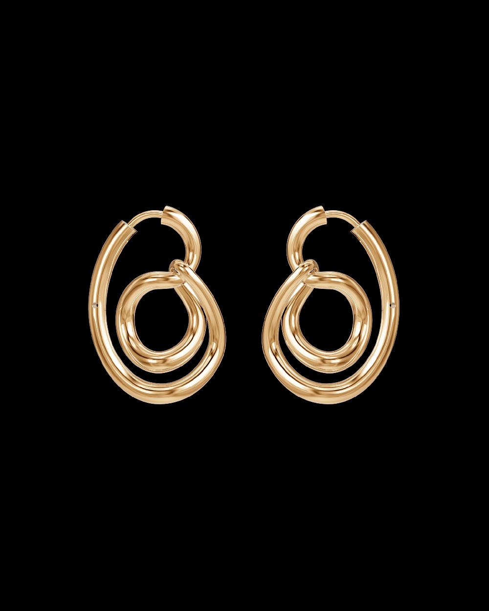 charlotte chesnais Boucles d'oreilles Créoles Lasso