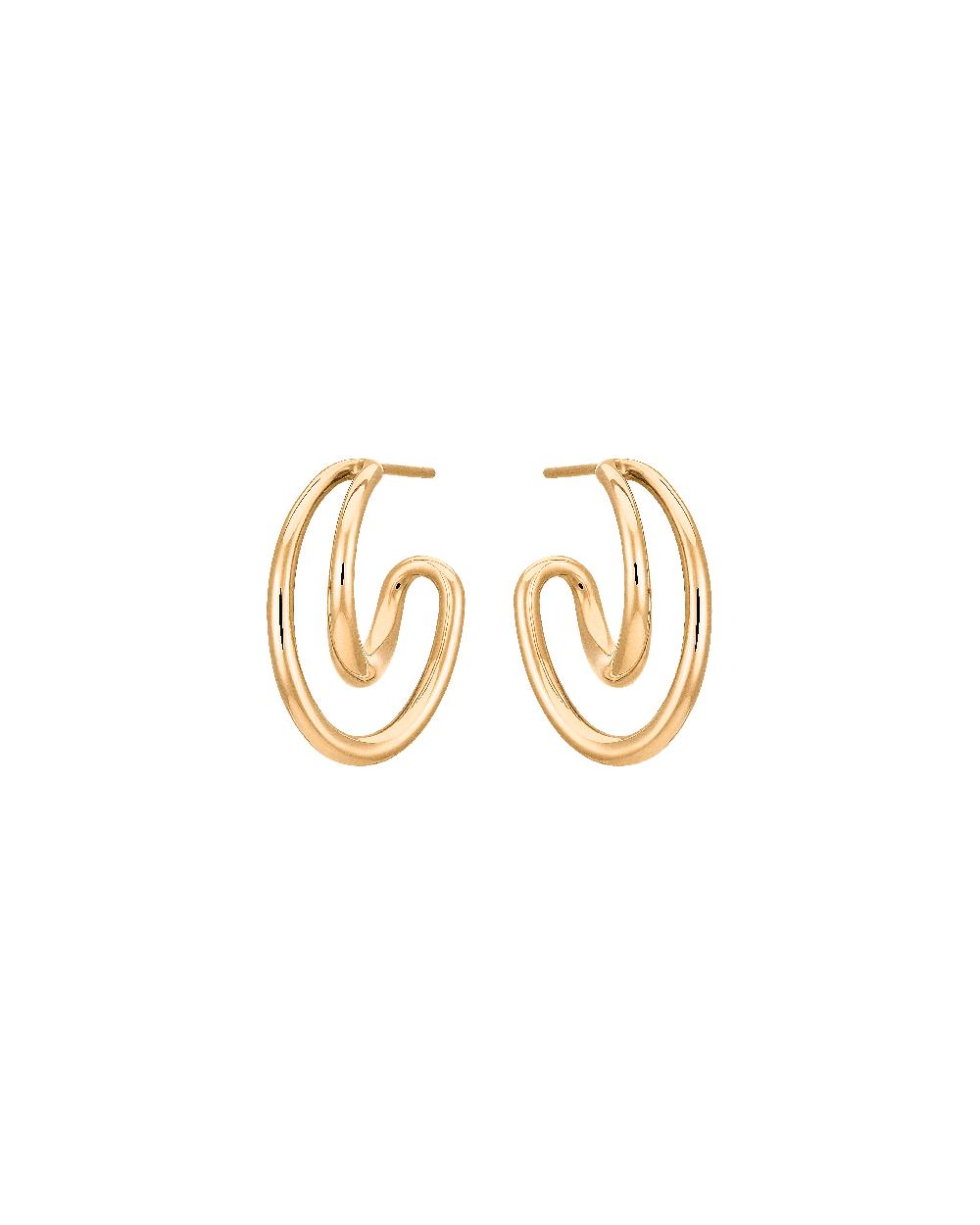 charlotte chesnais Boucles d'oreilles Mini Initial Hoop