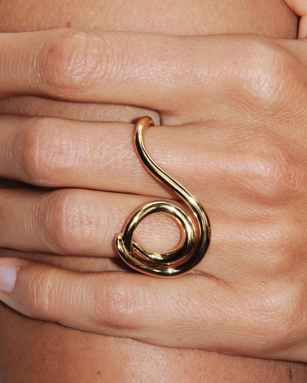 Charlotte Chesnais Bague Double Lasso