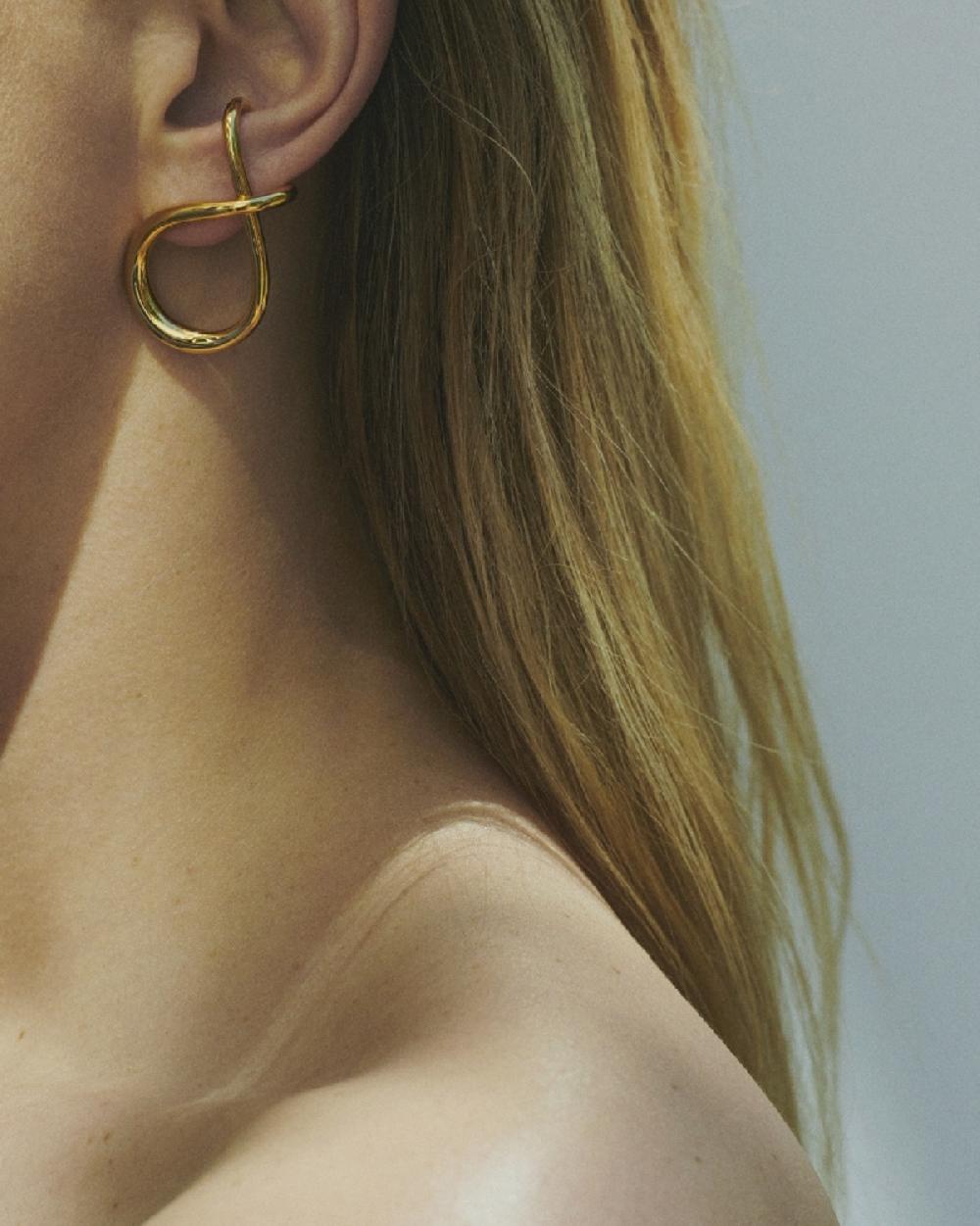 Charlotte Chesnais Boucle D'oreille Criss Cross