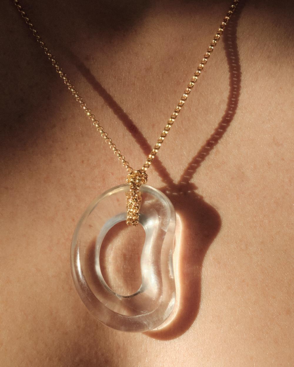 charlotte Chesnais Pendentif Shima Cristal