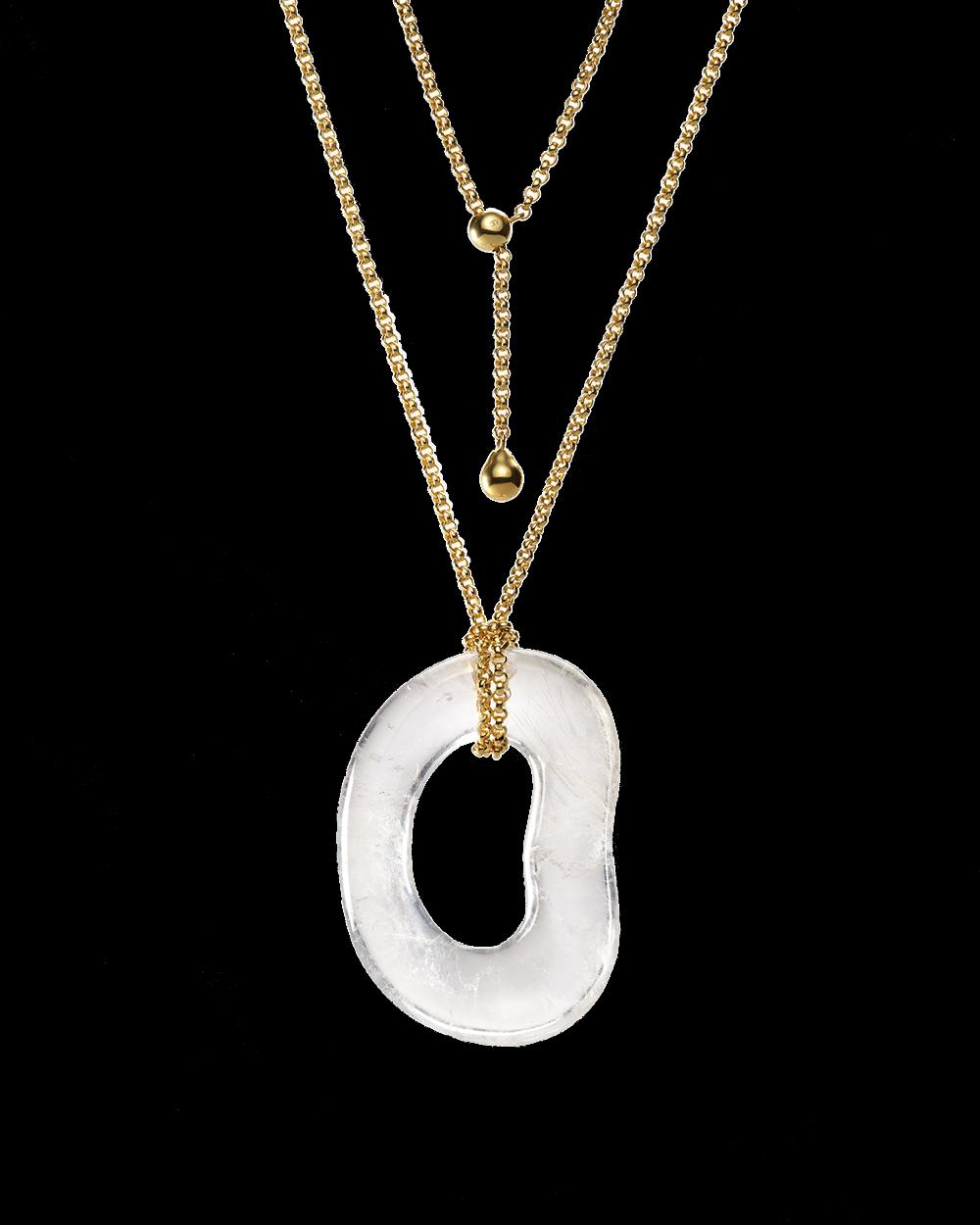 charlotte chesnais Pendentif Shima Cristal