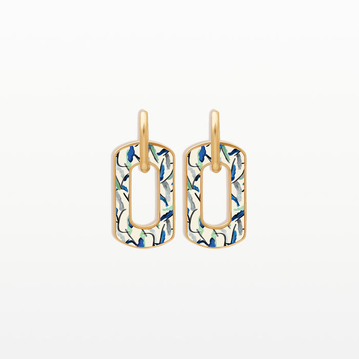 christian lacroix Boucles d'oreilles Bohemian Rhapsody Dorées