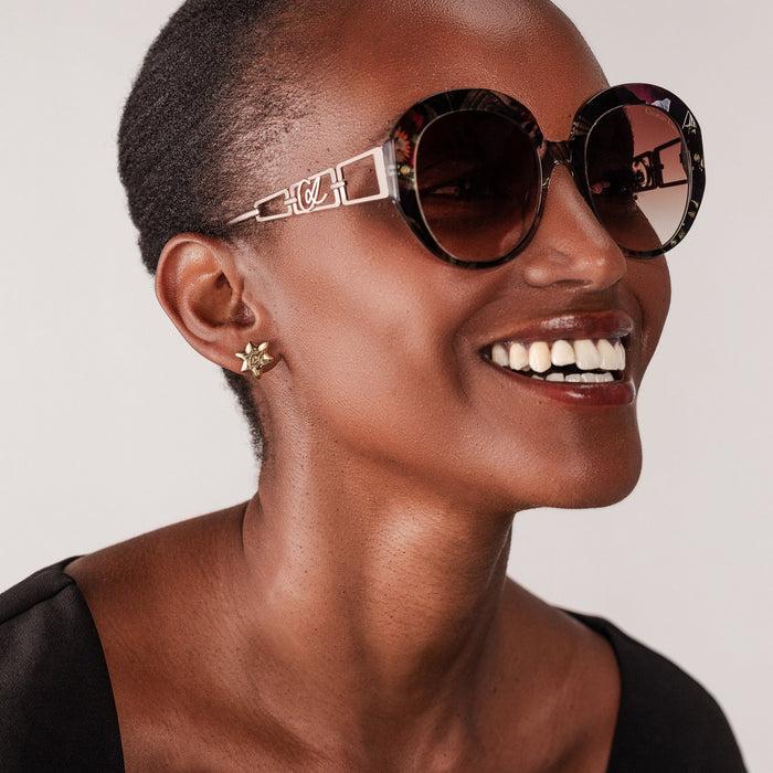 christian lacroix boucles d'oreilles puces Cassiopée