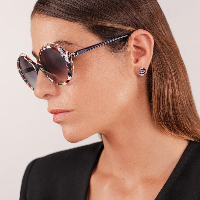 christian lacroix boucles d'oreilles puces Heart Shake