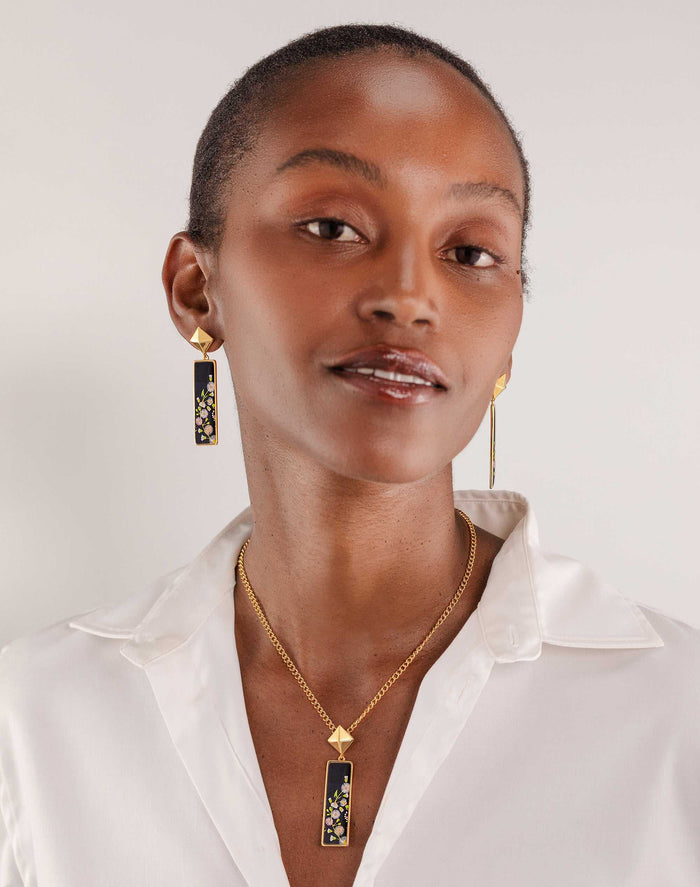 Christian Lacroix Boucles D'oreilles Spring Labyrinth