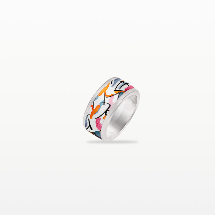 christian lacroix Bague Bohemian Rhapsody Argentée