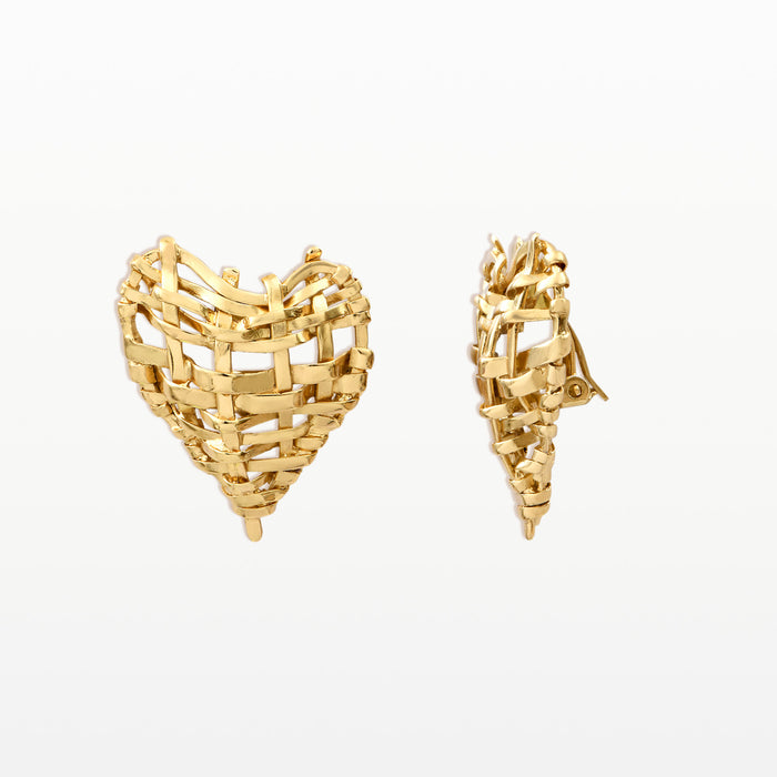 Christian Lacroix Boucles D'oreilles Cœur Ariane