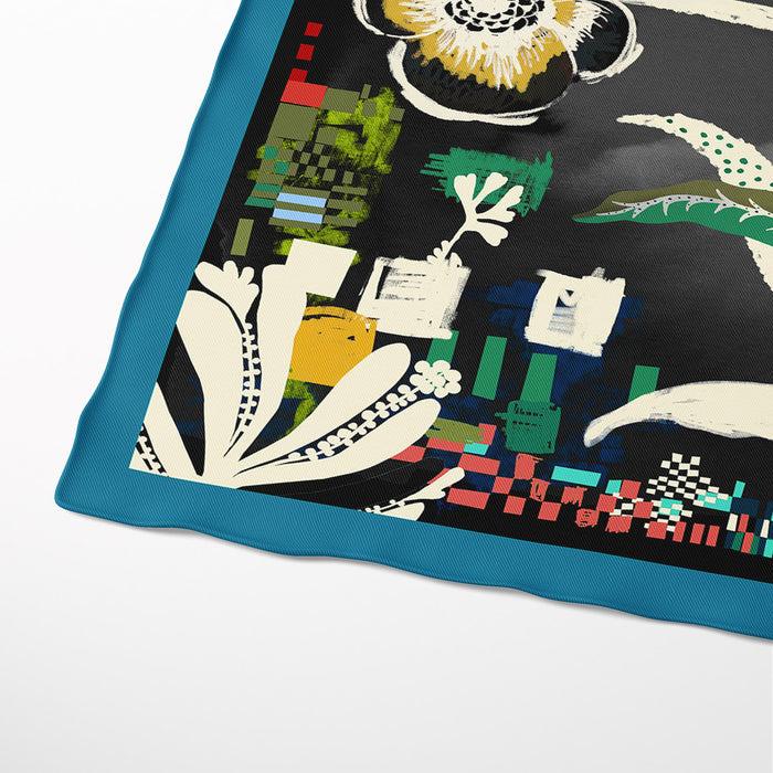 Christian Lacroix CARRÉ 70 EVE'S EDEN Anthracite