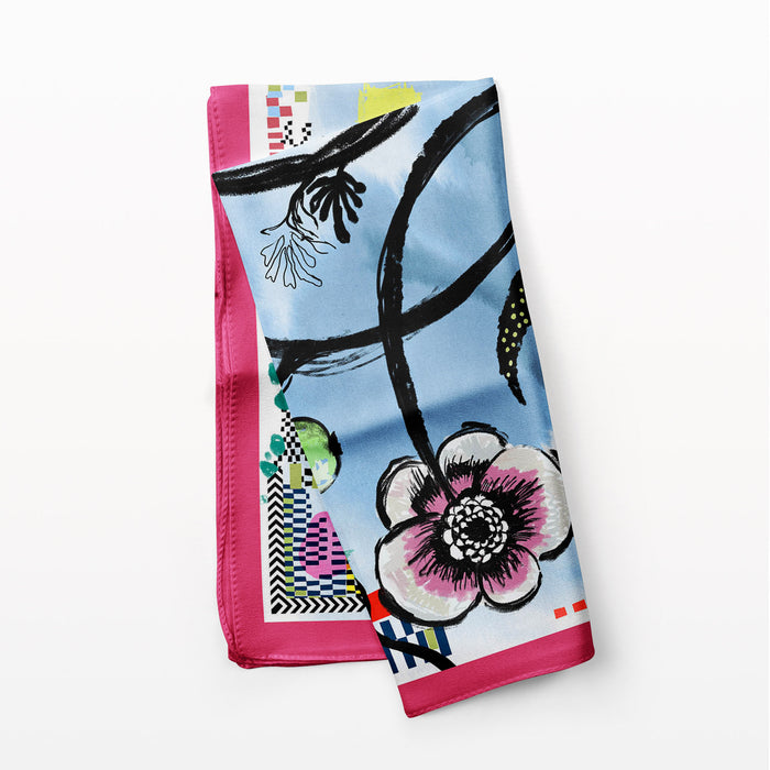 Christian Lacroix CARRÉ 70 EVE'S EDEN Bleu