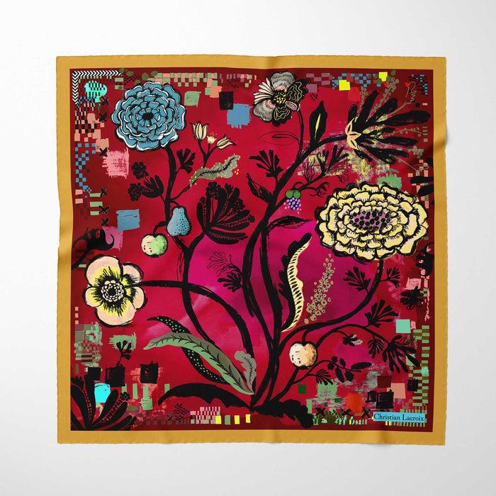 Christian Lacroix CARRÉ 70 EVE'S EDEN Rouge