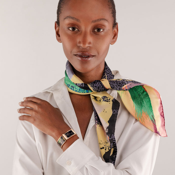 christian lacroix CARRÉ 70 LACROIX FITTINGS Jaune