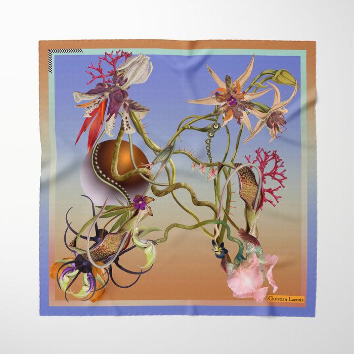 christian lacroix CARRÉ 70 TERATOLOGY BEAUTY Bleu