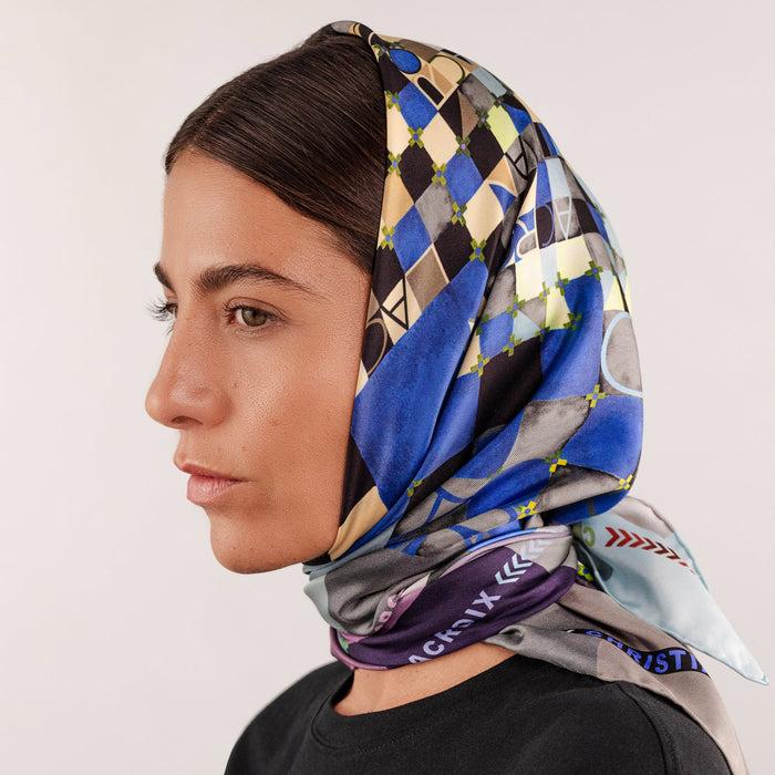 christian lacroix CARRÉ 90 COLOR GAMES Gris