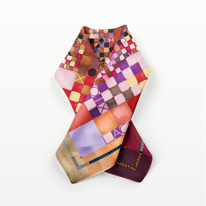 Christian Lacroix CARRÉ 90 COLOR GAMES Rouge