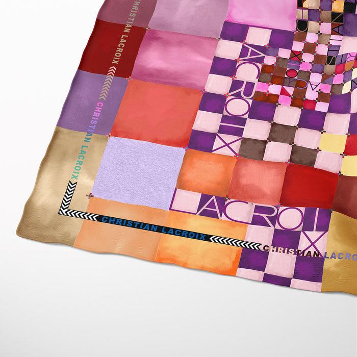 Christian Lacroix CARRÉ 90 COLOR GAMES Rouge