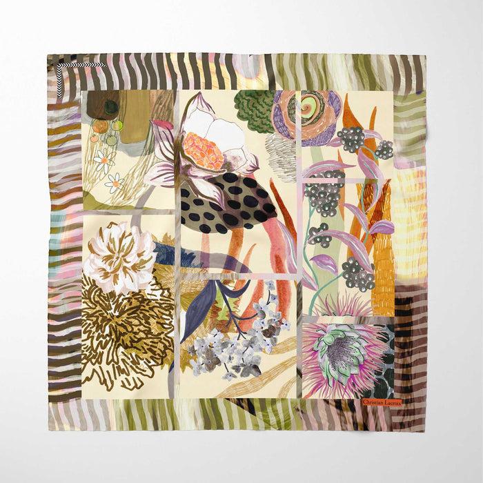 christian lacroix CARRÉ 90 HERBALISM Beige