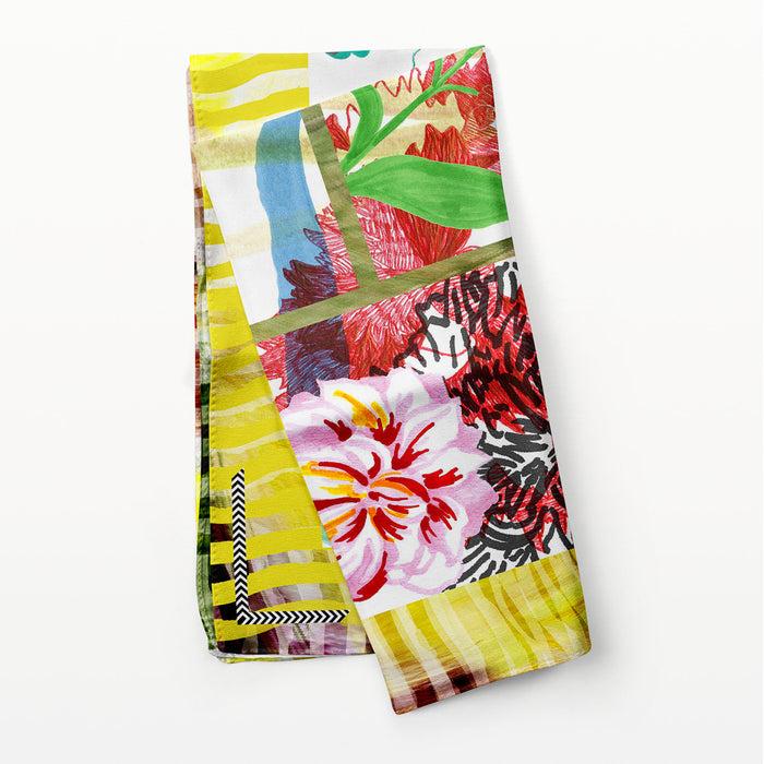 Christian Lacroix CARRÉ 90 HERBALISM Jaune