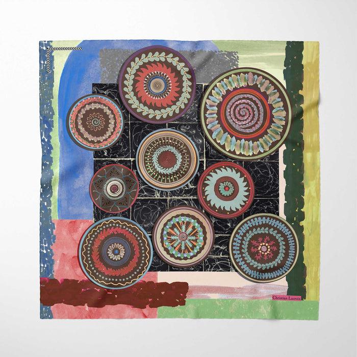 christian lacroix CARRÉ 90 PICNIC Noir