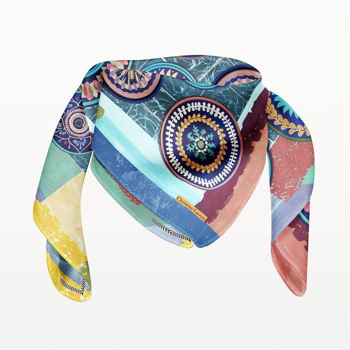Christian Lacroix CARRÉ 90 PICNIC Petrole