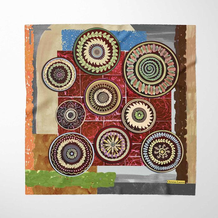 christian lacroix CARRÉ 90 PICNIC Rouge