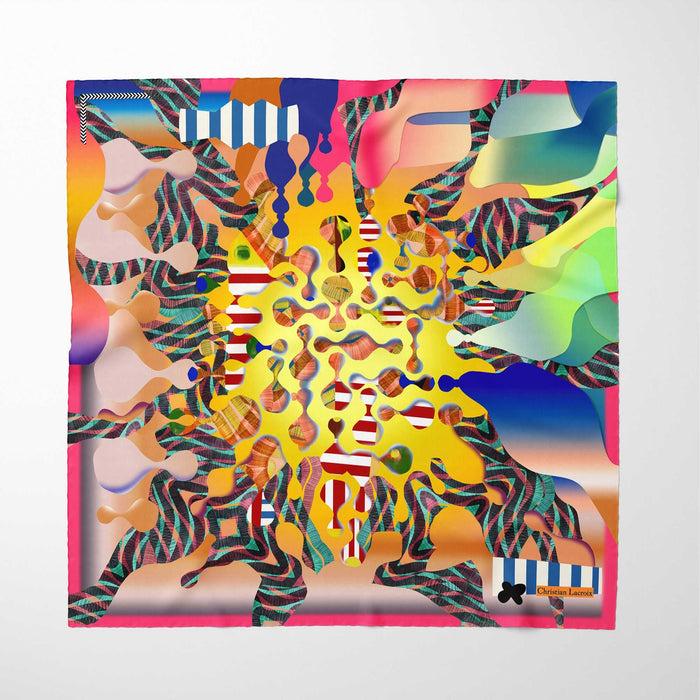 Christian Lacroix CARRÉ 90 SPLASH Multicolore
