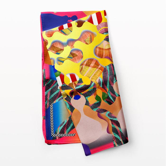 Christian Lacroix CARRÉ 90 SPLASH Multicolore