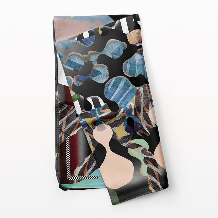 Christian Lacroix CARRÉ 90 SPLASH Noir
