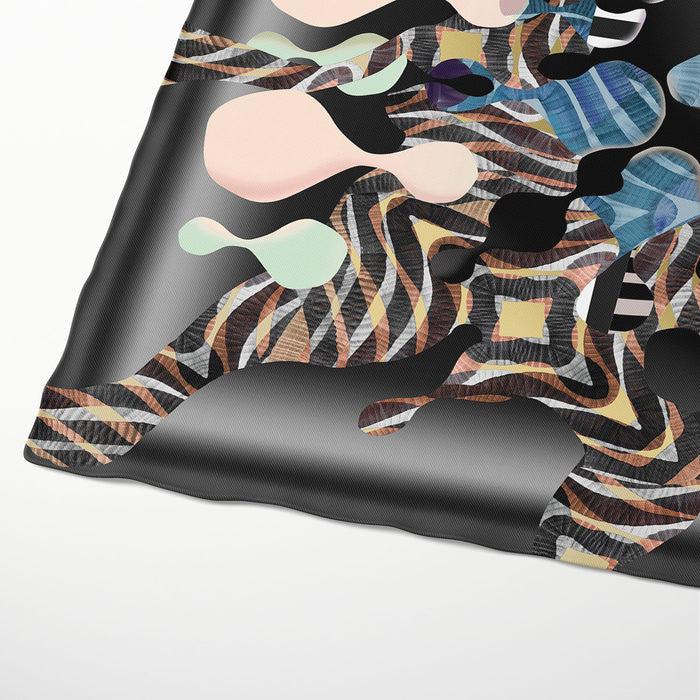 Christian Lacroix CARRÉ 90 SPLASH Noir