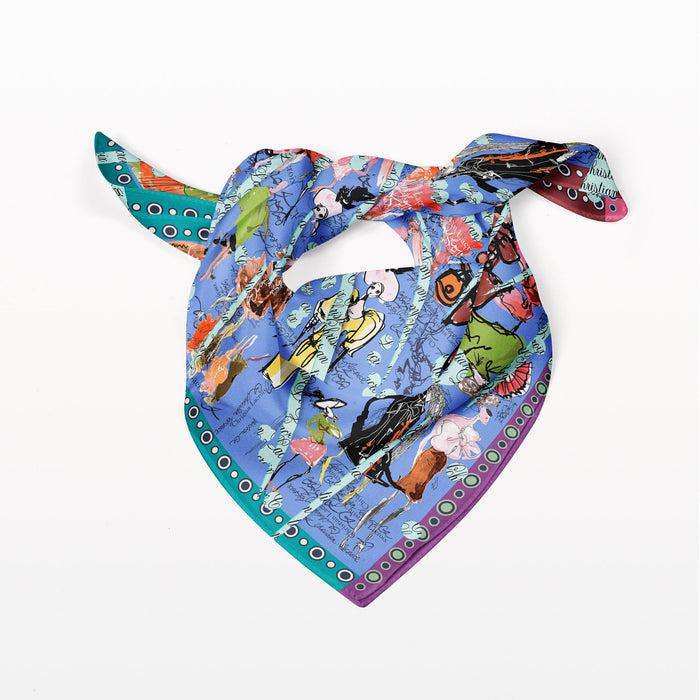 Christian Lacroix Carré 90 Transgression Bleu