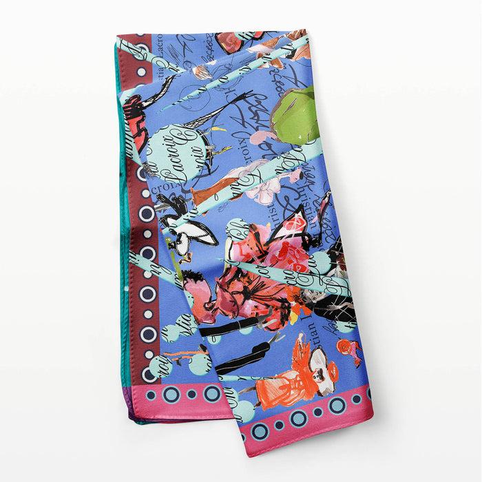 Christian Lacroix Carré 90 Transgression Bleu