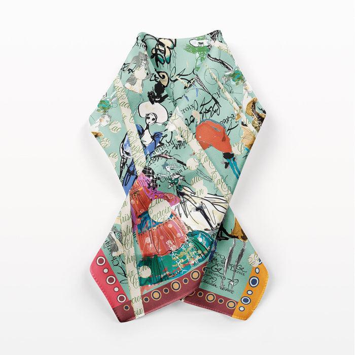 Christian Lacroix Carré 90 Transgression Menthe