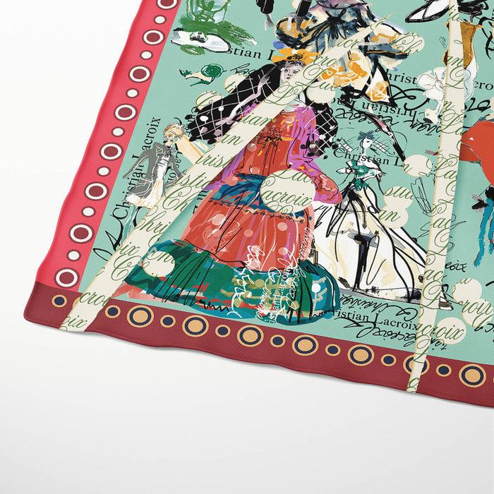 Christian Lacroix Carré 90 Transgression Menthe