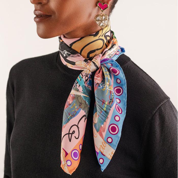 christian lacroix Carré 90 Transgression Rose