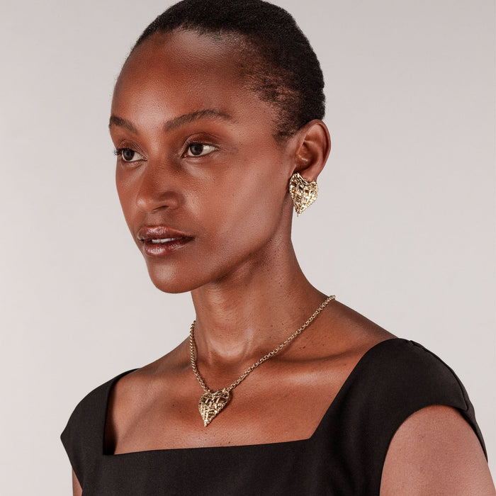 christian lacroix Collier Cœur Ariane