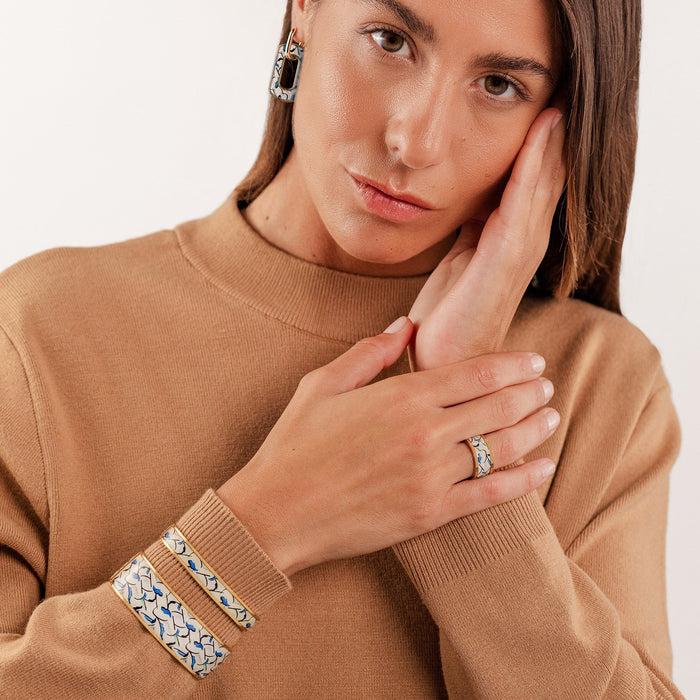 christian lacroix Jonc Bohemian Rhapsody Doré