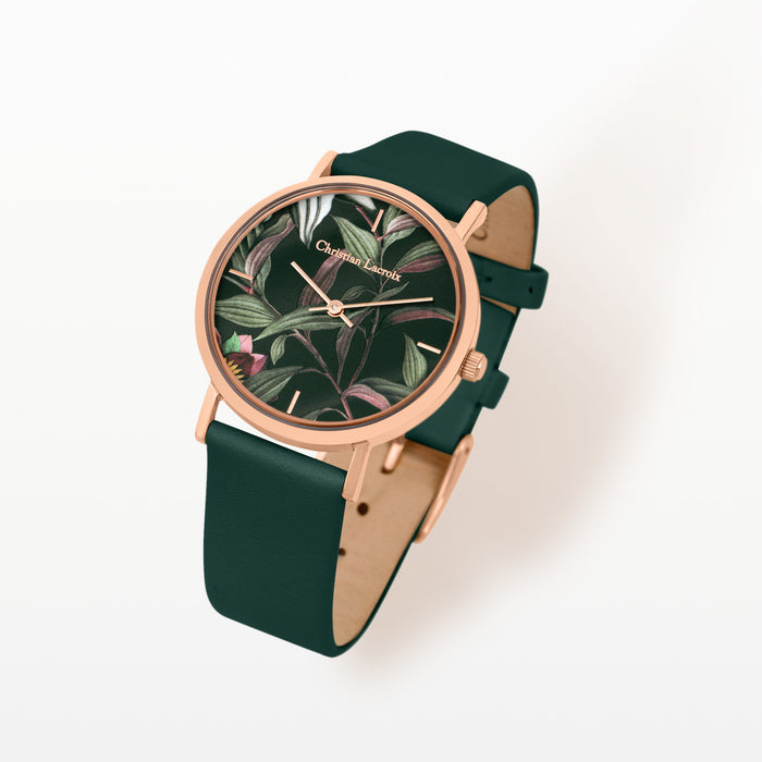 Christian Lacroix Montre Atlantis Verte