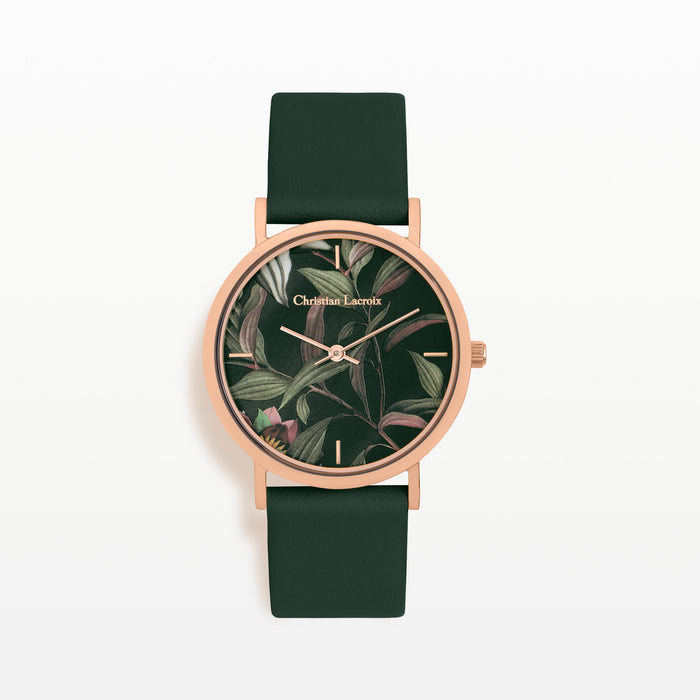 christian lacroix Montre Atlantis verte