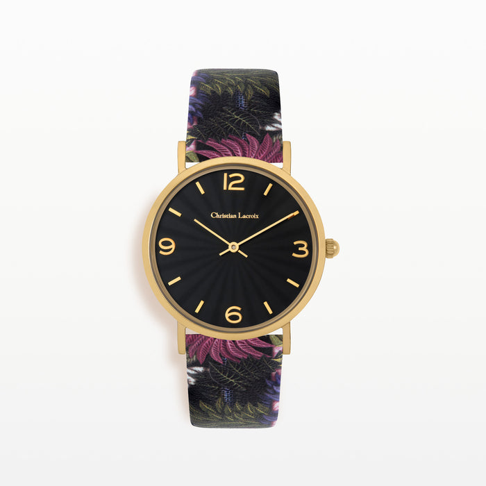 christian lacroix montre Belorizonte Noire