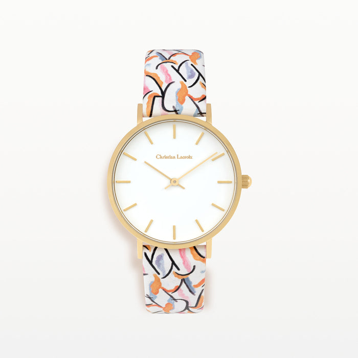 christian lacroix Montre Bohemian Rhapsody Blanche