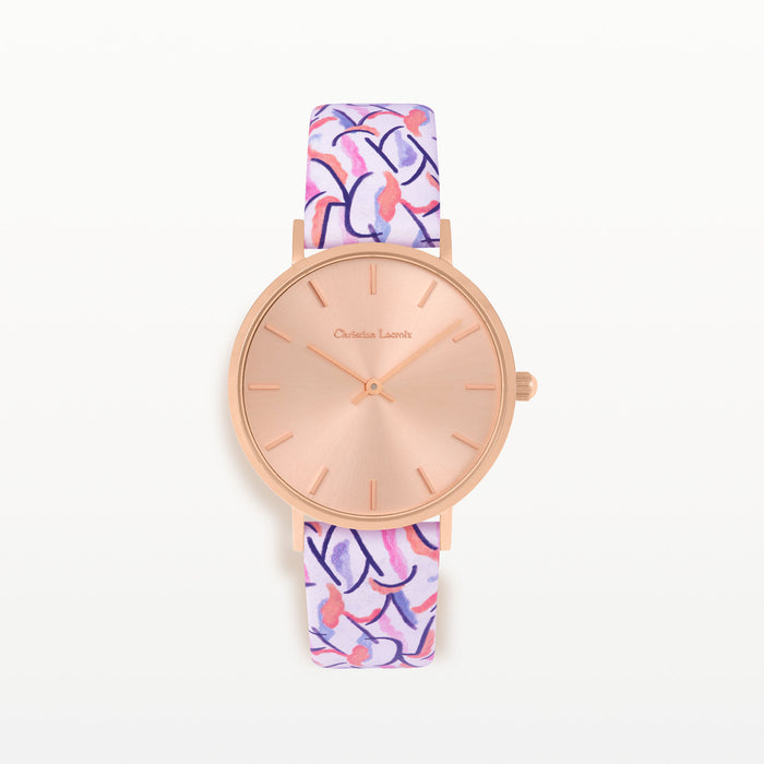 christian lacroix Montre Bohemian Rhapsody Bleu