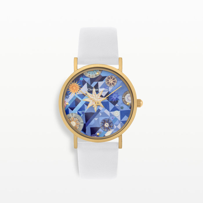 christian lacroix Montre Boutis Sun Blanche