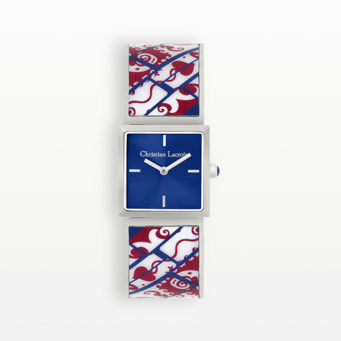 christian lacroix Montre Heart Shake Bleue
