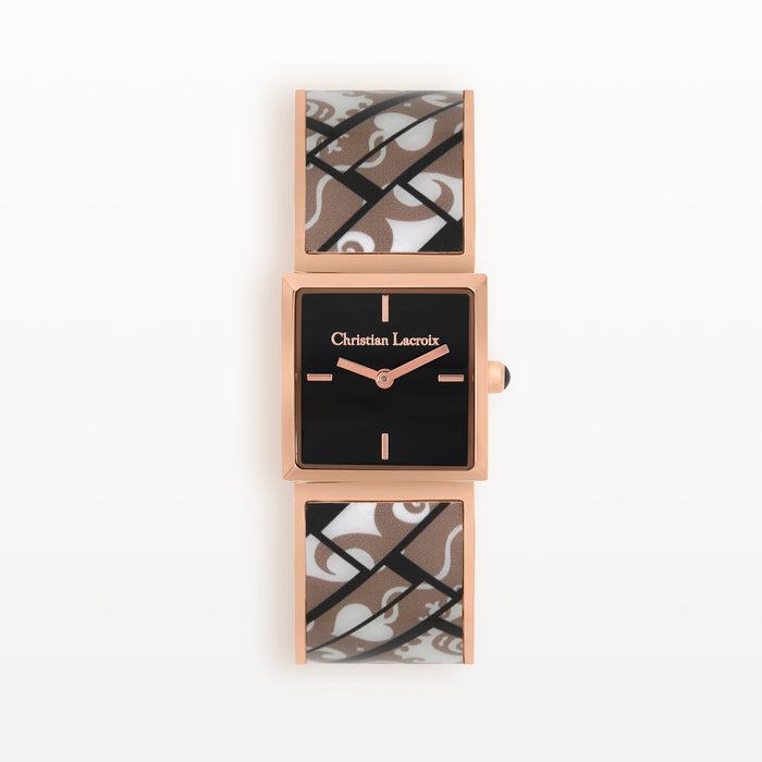 christian lacroix Montre Heart Shake Noire