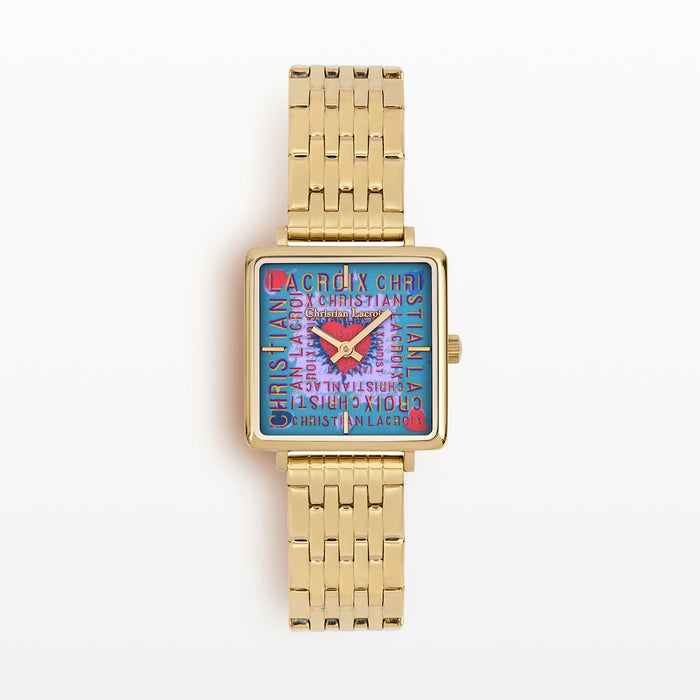 christian lacroix Montre I Love Lacroix Dorée