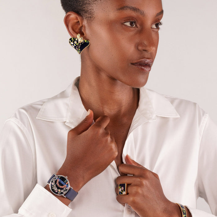 Christian Lacroix Montre Spring Labyrinth Marine