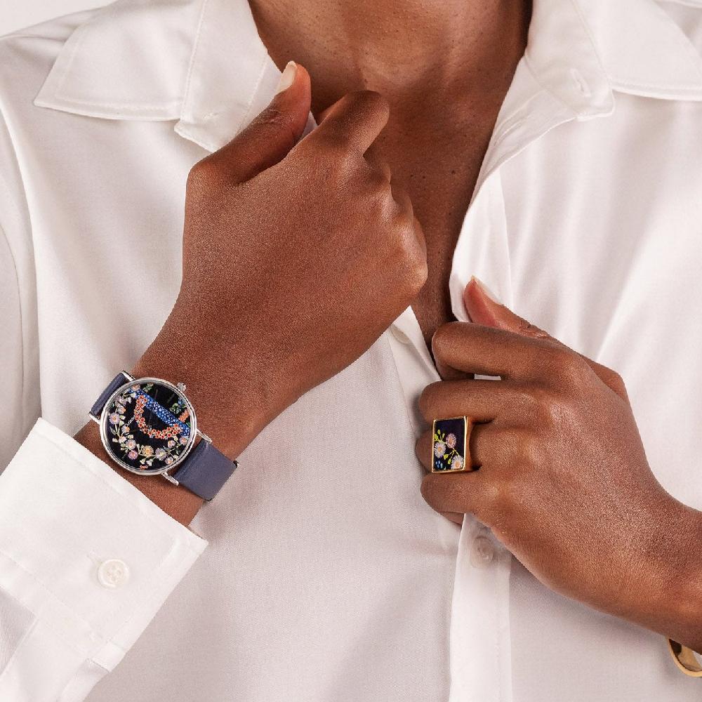 Christian Lacroix Montre Spring Labyrinth Marine