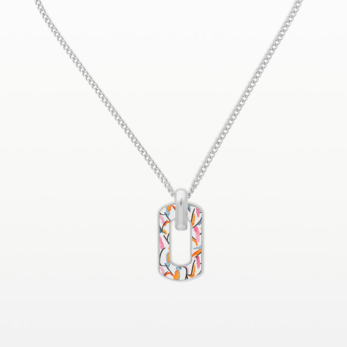 Christian Lacroix Collier Pendentif Bohemian Rhapsody Argenté