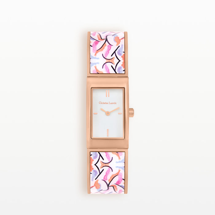 christian lacroix montre acier Bohemian Rhapsody blanche